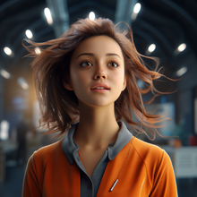 Create Midjourney prompt with 3D Modeling style