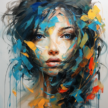 Create Midjourney prompt with Abstract art style