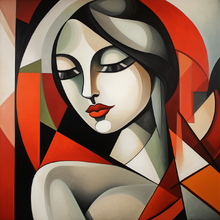 Create Midjourney prompt with Cubism style